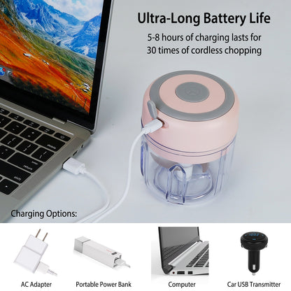 Mini Electric Garlic Chopper