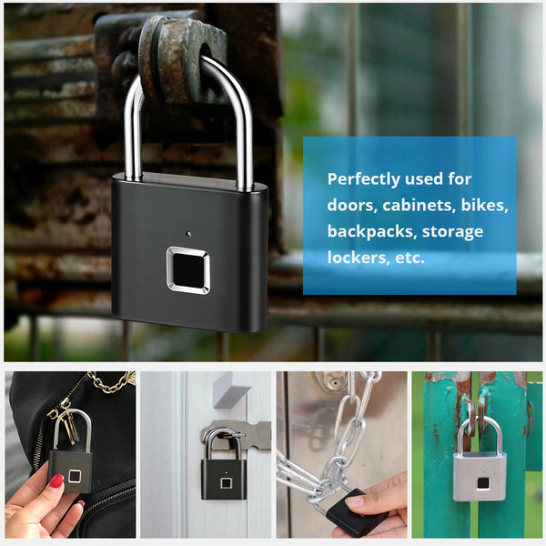 Waterproof Biometric Padlock